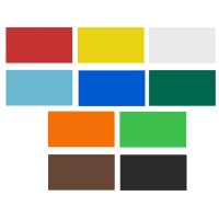 B u n t   G l a n z p a p i e r , 35 x 50 cm 20 Bogen in 10 Farben sortiert