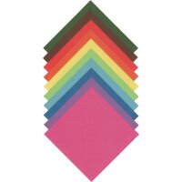 F a l t b l ä t t e r , 20 x 20 cm, 500 Blatt, Basic Mix