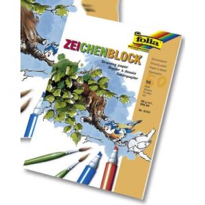 Z e i c h e n b l o c k   D I N   A 4  50 Blatt 80g/qm 1...