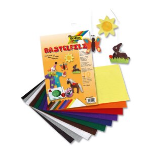 B a s t e l f i l z ,   2 0   x   3 0  cm, 10 Bogen in 10...