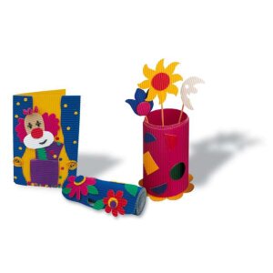 B a s t e l w e l l p a p p e ,   5 0   x   7 0   c m , 50 Bogen in 10 Farben sort.