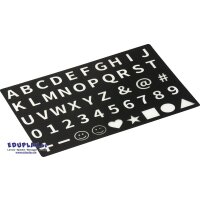 Zauber Maltafel A3, inkl. Schablone