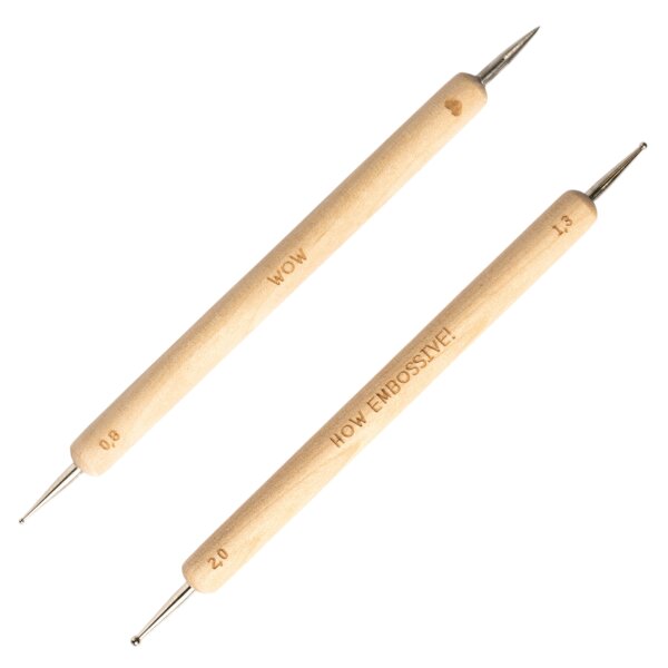 Embossingstift und Prickelstift, 2er Set