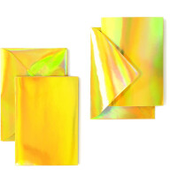 Klappkarten gold metallic inkl. Kuverts, 10,5 x 15 cm, 5er Set