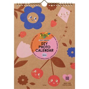 DIY Fotokalender DIN A4, 12 Seiten