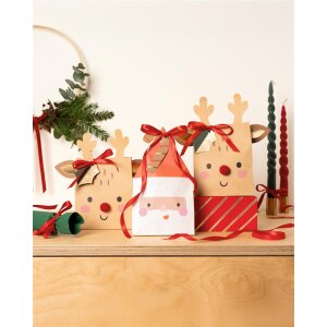 DIY Papiertüten Set Weihnachtsmann & Rentier, 29 tlg., voraussichtlich in KW 21 lieferbar