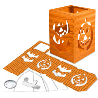 Laternen Bastelset Halloween, 12er Set