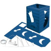 Laternen Bastelset Mond und Sterne, 12er Set