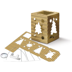 Laternen Weihnachten Einzelfarben, 1 St&uuml;ck