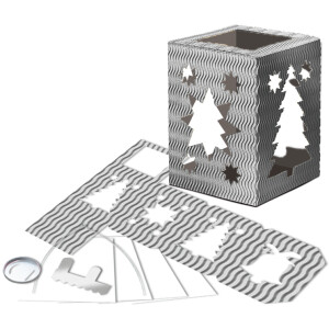 Laternen Weihnachten Einzelfarben, 1 St&uuml;ck
