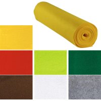 Bastelfilzrolle in Einzelfarben, 5 x 0,45 m, 2 mm stark
