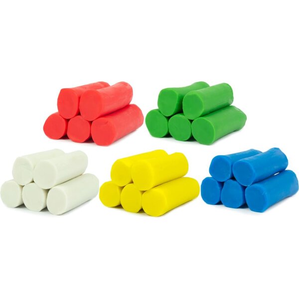 Creall® Knete superweich in Einzelfarben, 1750 g