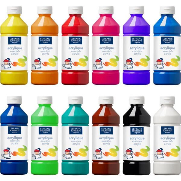 Acrylfarbe Liquid-Acrylic von ColArt in Einzelfarben, 500 ml