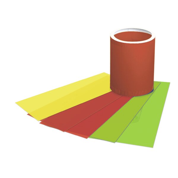 Laternenzuschnitt Transparentpapier Einzelfarben, 25...