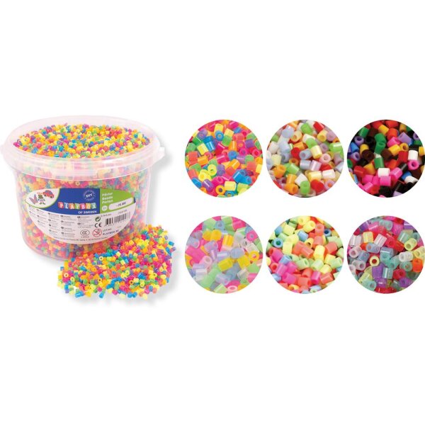 20 Stück Bügelperlen Platten Transparent - 5mm Vorlagen Für Kinder