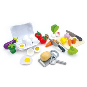 XL Set Kochgrundlagen und Gemüse für Outdoor...