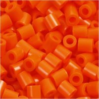 Bügelperlen orange, 1100 Stück, Ø 5 mm