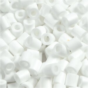 B&uuml;gelperlen wei&szlig;, 1100 St&uuml;ck, &Oslash; 5 mm