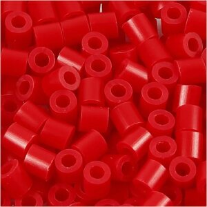 B&uuml;gelperlen rot, 1100 St&uuml;ck, &Oslash; 5 mm