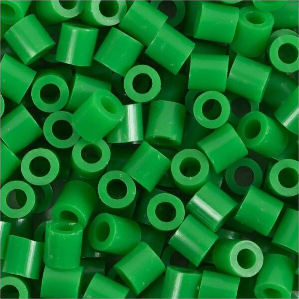 Bügelperlen grün, 1100 Stück, Ø 5 mm