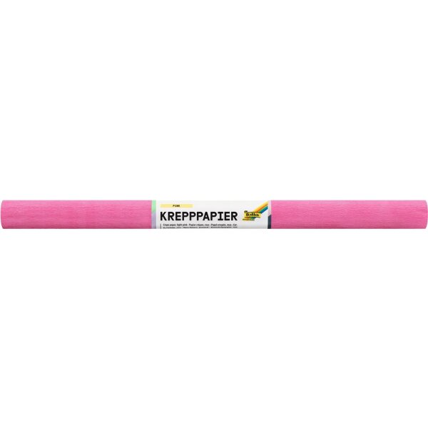 Krepppapier Rollen wasserfest, 10 Rollen pink