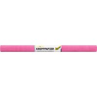 Krepppapier Rollen wasserfest, 10 Rollen pink