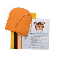 Laternen Bastelset Tiger von Prell, 4 Stück