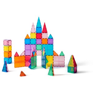 Magnetische Spielplatten Regenbogen, 100 Teile