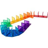 Magnetische Spielplatten Regenbogen, 100 Teile
