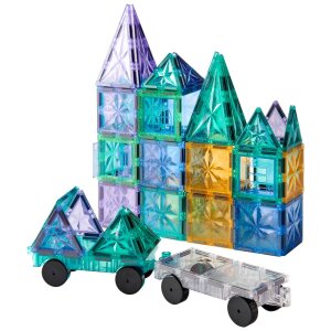 Magnetische Spielplatten Prism Glitter, 110 Teile