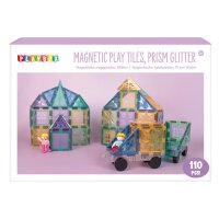 Magnetische Spielplatten Prism Glitter, 110 Teile