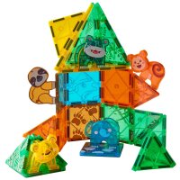 Magnetische Spielplatten Safari, 38 Teile