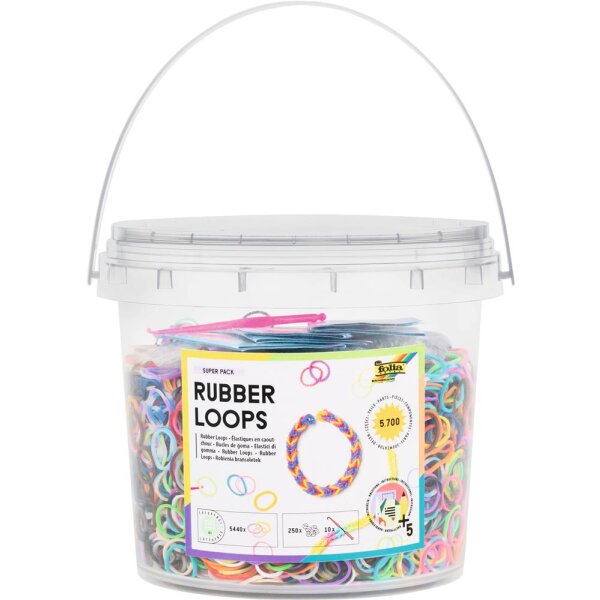Super Pack Rubber Loops, 5700tlg., voraussichtlich Anfang August lieferbar