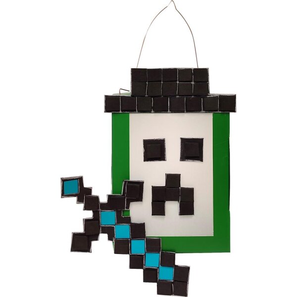 Laternen Bastelset Pixel von Prell, 1 Stück
