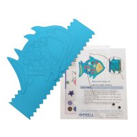 Laternen Bastelset Fisch von Prell, 1 Stück vorgestanzt