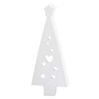 Silikonform Baum mit Herzen, 12,5 x 5 x 2 cm