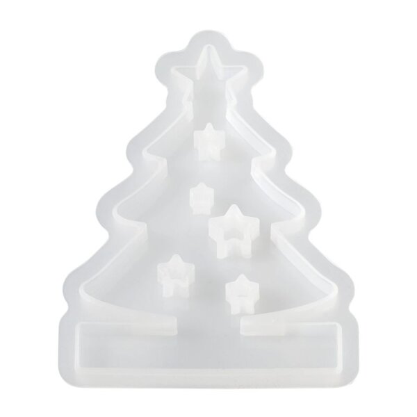 Silikongießform Tannenbaum, 11,5 x 7,3 cm