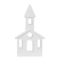 Silikongießform Kirche, 16 x 9 cm