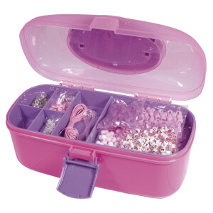 Perlen Bastel Box, 27,8x12,1x13,1cm, versch....