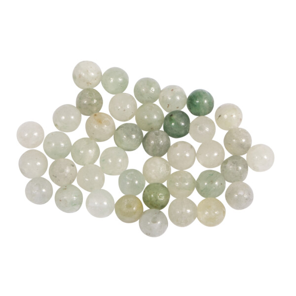 Halbedelsteinperlen Afrikanische Jade, ø 4mm, SB-Btl. 40Stück