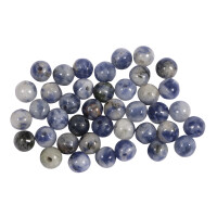 Halbedelsteinperlen Blauquarz, ø 4mm, SB-Btl. 40Stück