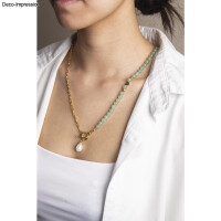Halbedelsteinperlen Grüne Dongling Jade, ø 6mm, SB-Btl. 30Stück