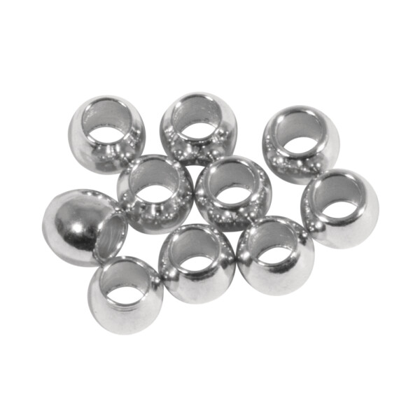 Metall Abstandsperle, 3x2,5mm ø