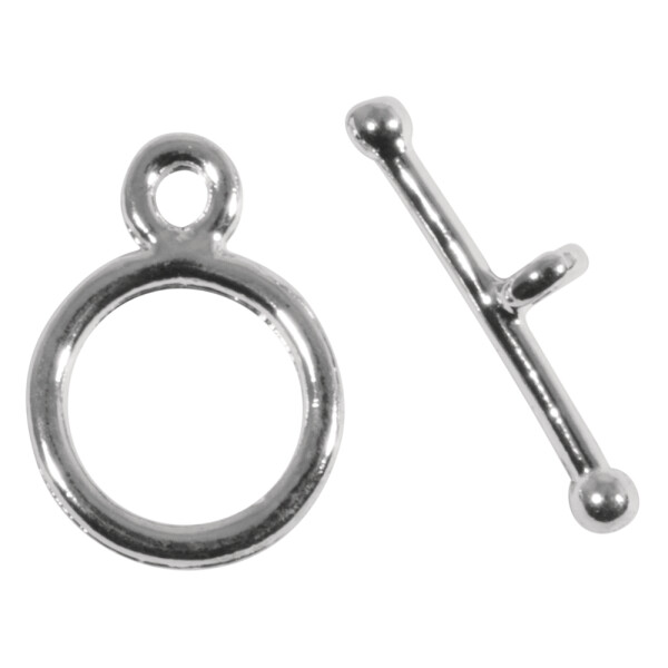 Knebelverschluss filigran, 14mm ø