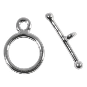 Knebelverschluss filigran, 14mm ø