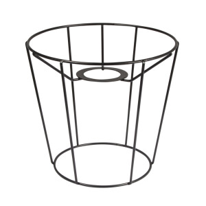 Metall Lampenschirm Rahmen, 17cm ø, 16cm, konisch,...