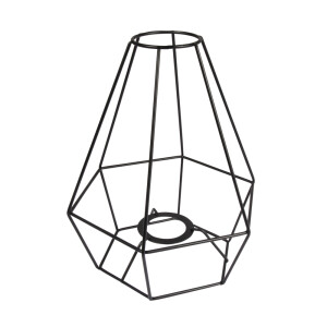 Metall Lampenschirm Rahmen, 20cm ø, 24cm, Diamant,...