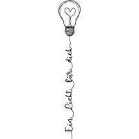 Stempel Ein Licht für dich, 2x10cm
