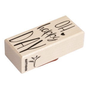 Stempel Oh happy day, 3x7cm