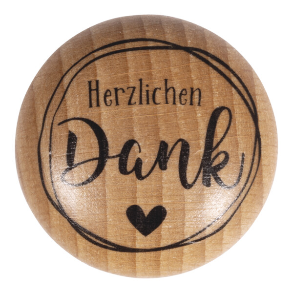 Stempel Herzlichen Dank, 3cm ø
